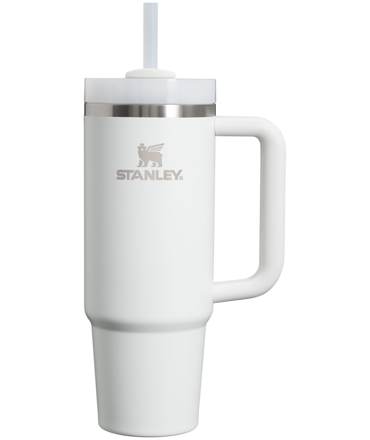 Large Capacity The Quencher H2.0 Flowstate Tumbler | Stanley Create D331C - FlowState 3-Position Lid Insulated Travel Mug - Frost