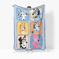 Reversible Sherpa BBC & Friends 40x50 Throw Blanket - Super Soft Reversible Sherpa Flannel Blanket - Default Title