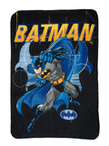 Lightweight Warm Throw Blanket 45" x 60" Dark Knight Superhero - Cozy Fleece Throw Blanket for Couch & Bed - Default Title