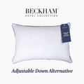 Orthopedic Support Customizable Down Alternative Queen Pillow 1 Pack, Adult - Ergonomic Memory Foam Pillow for Neck Pain Support - Default Title