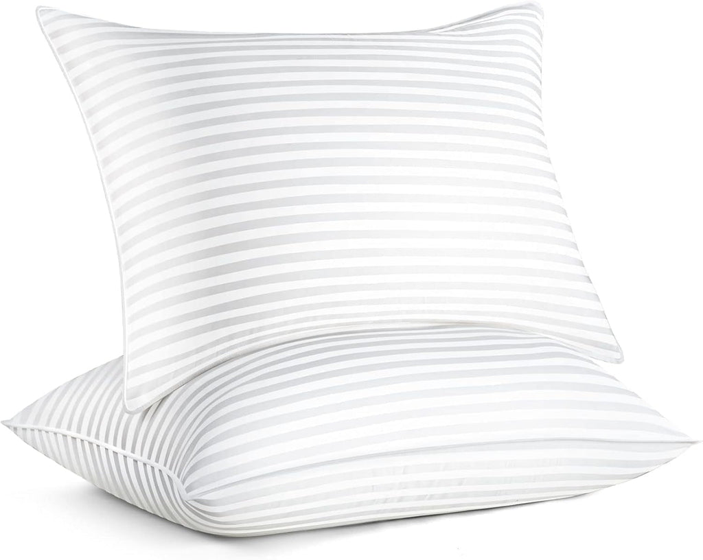 Hotel Collection Pillow for Beds 2 Pack Queen Size Pillows Set of 2 Hypoallergenic Hotel Down Alternative Pillow for Side and Back Sle... - Hotel Quality Plush Sleeping Pillows - Default Title
