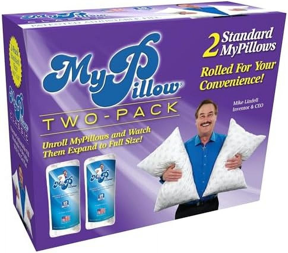 Orthopedic Support Bedding Bed Pillows for Sleeping Standard Size, Set of 2, Back, Stomach or Side Sleepers - Classic Pillow (Standard, ... - Orthopedic Shredded Foam Bed Pillow Set - Default Title