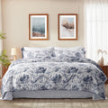 Fluffy Down Alternative Queen Comforter Sets,7-Pieces Reversible Bedding Sets,Bed in a Bag with Comforter,Flat Sheet and Fitted Sheet,Pillowc... - Cloud-Like Soft Lightweight Bed Comforter - Default Title
