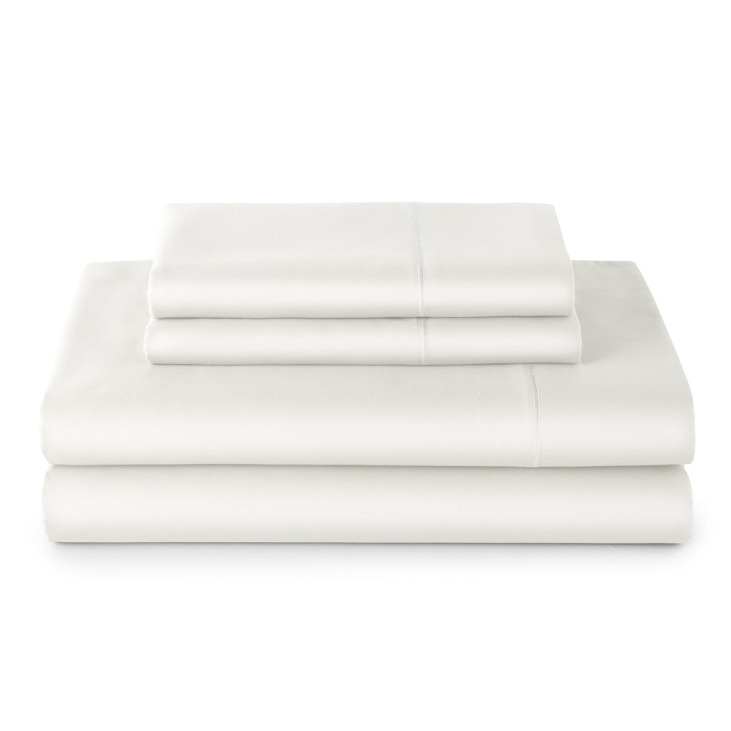 Breathable Luxury 4-Piece 400 Thread Count Vanilla Dream Performance Bed Sheet Set, King - Luxury Bed Sheet Set with Deep Pockets - Default Title