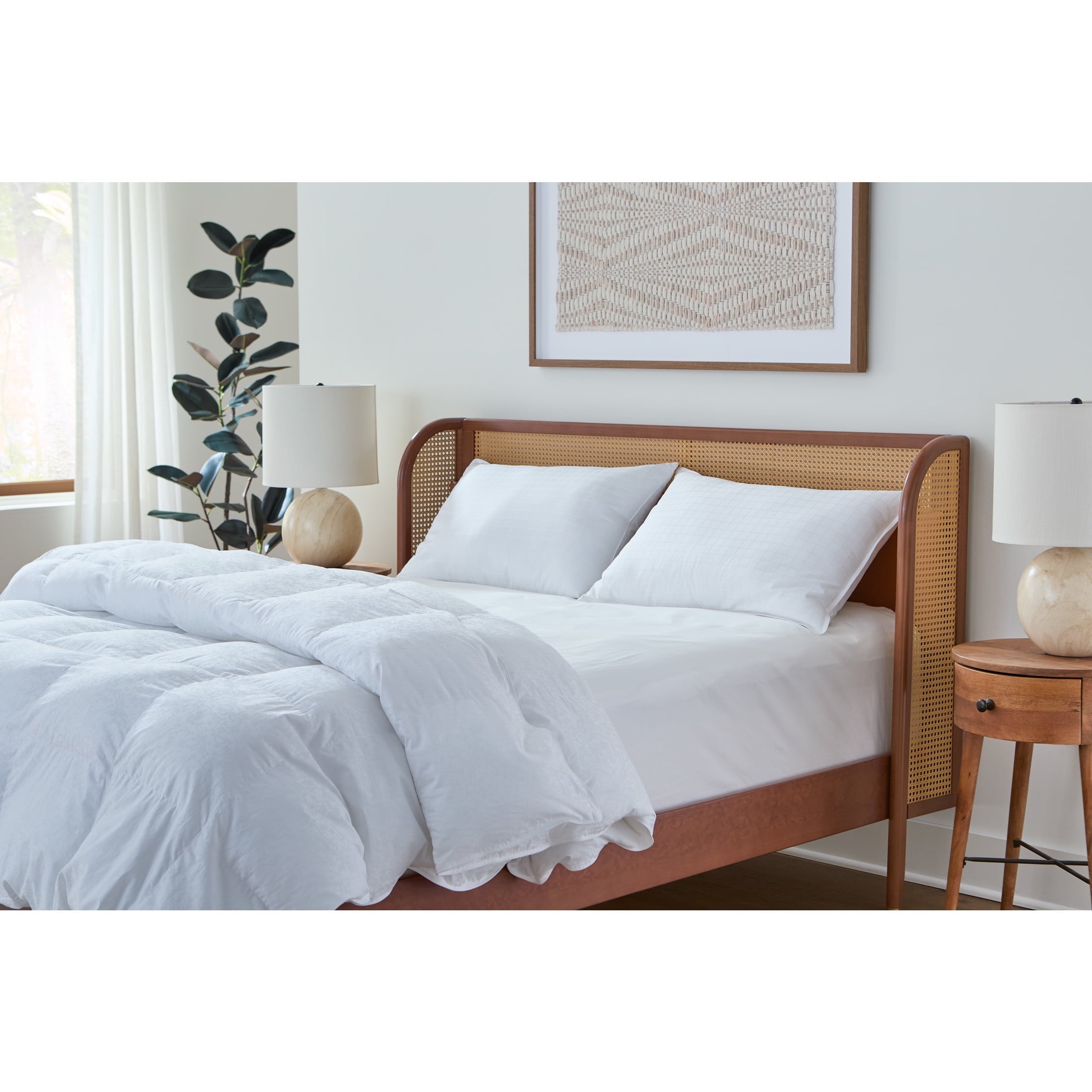 Decorative Plump Bed Pillows, 2-pack, Jumbo - Ergonomic Memory Foam Pillow for Neck Pain Support - Default Title