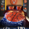 Heavyweight Warmth Twin Comforter Set, 3 Pieces Sport Bedding Set for Kids Boys Teens Brushed Microfiber Basketball Comforter Set, 66x90... - All-Season Down Alternative Comforter Insert - Default Title