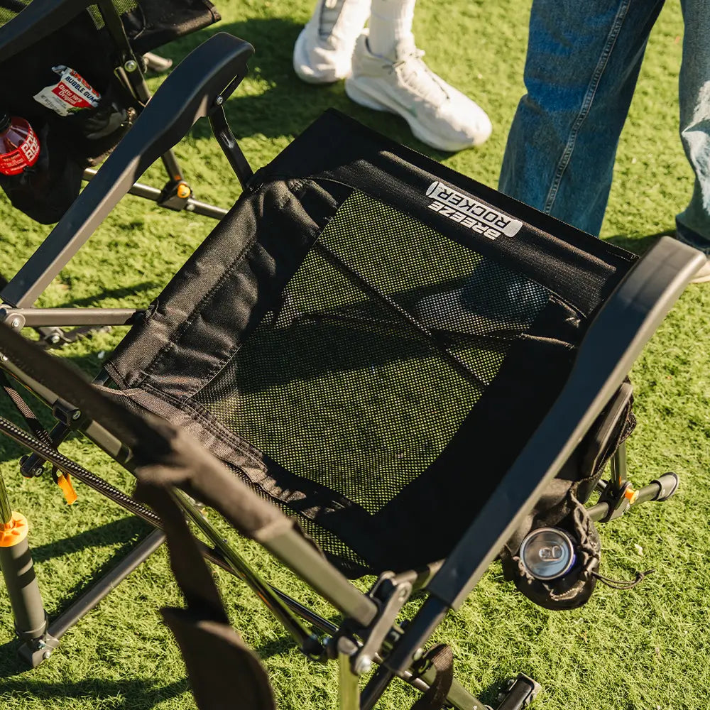 Smooth Motion BreezeRocker - Choice 504 - Freestyle Rocker Portable Outdoor Folding Chair Detail