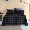 Cooling Sateen Full Bed Sheet Set, 4 Pieces Breathable & Super Soft, Easy Care Printed Microfiber with Deep Pocket & Envelope Closur... - Cooling Hotel Quality Bedding Sheets and Pillowcases - Default Title