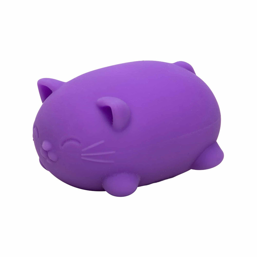 Cute Collectible Cool Cats NeeDoh | Select Morning Crest - Collectible Shaggy Monster Squishable Toy Detail