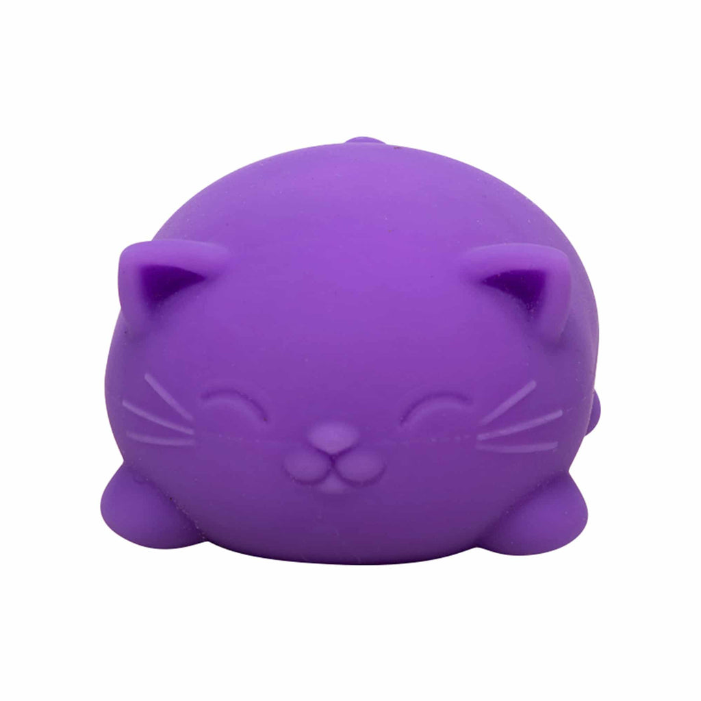Cute Collectible Cool Cats NeeDoh | Select Morning Crest - Collectible Shaggy Monster Squishable Toy Detail