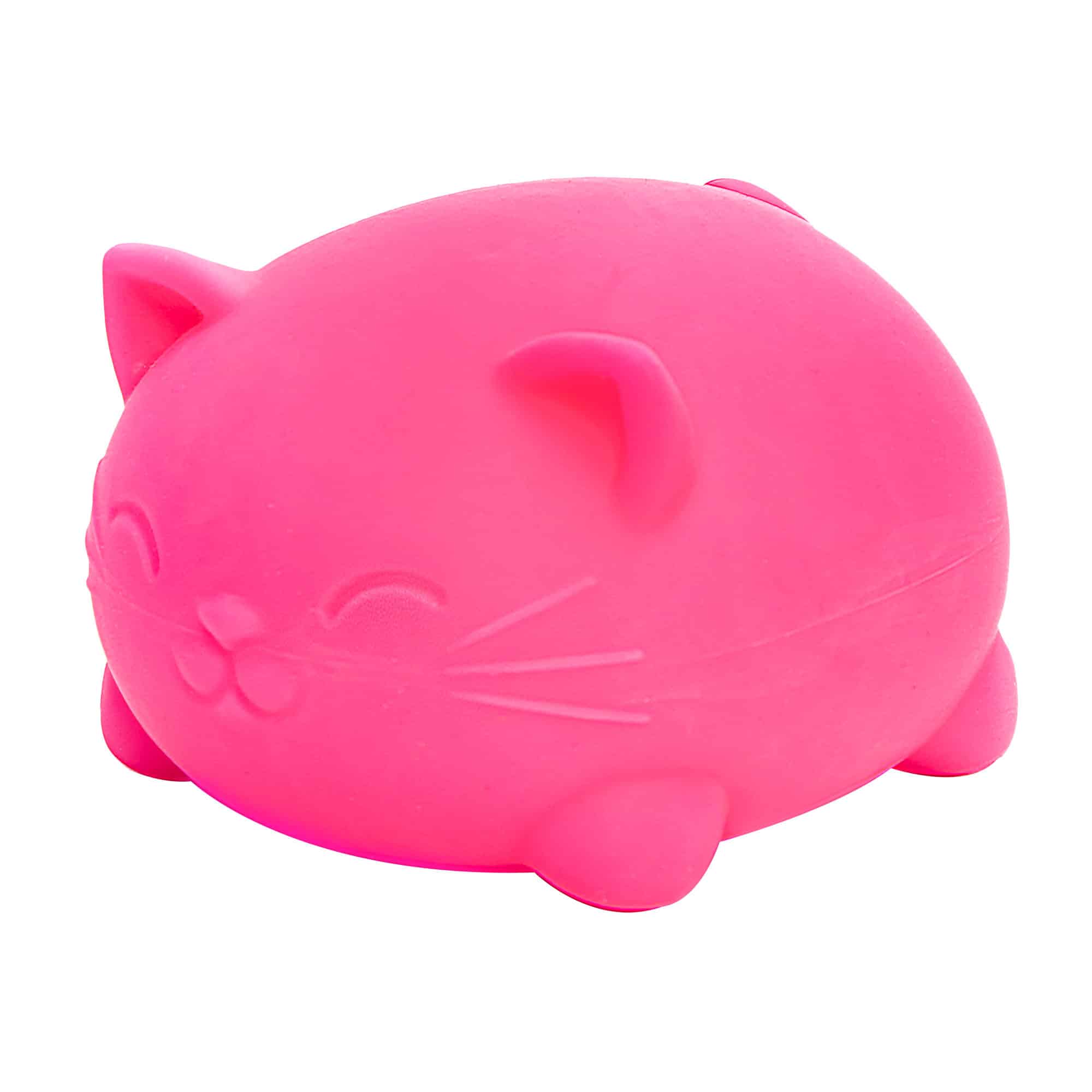 Purrfectly Squishy Super NeeDoh Cool Cats | Select Opal Prairie - Dino Character Malt-Gel Filled Sensory Glob Detail