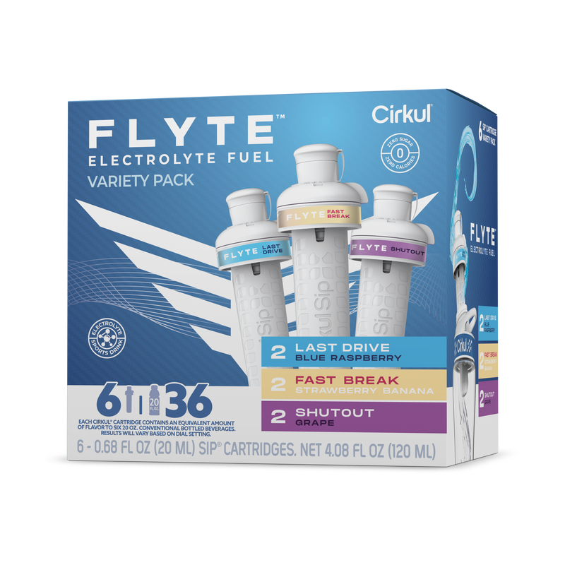 Zero-Calorie Flyte 6-Pack Variety Pack MMZB - Sugar-Free Fruit Flavor Cartridge Refill - Default Title