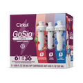 Sugar-Free GoSip 6-Pack Variety Pack CB6Q - Zero-Calorie Multi-Flavor Sip Pods for Water Bottle - Default Title
