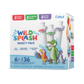 Natural Fruit Flavored Wild Splash 6-Pack Variety Pack 2TB7 - Vitamin-Infused Natural Refreshing Flavor Core - Default Title
