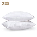 Decorative Plump Pillow for Bed Standard Size Set of 2 ,Down Alternative Pillows for Sleeping 20x26inch, Luxury Hotel Pillow for Back,... - Orthopedic Shredded Foam Bed Pillow Set - Default Title
