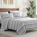 Premium Egyptian Cotton Home 3-Piece Twin Microfiber Classic Stripe Bed Sheet Set, Super Soft, Breathable Stripe Bedding with 16 inches Deep ... - Premium Ultra-Soft Pillowcase Pair for Sleeping - Default Title