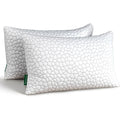 Ergonomic Memory Foam Shredded Memory Foam Pillows for Sleeping, Bed Pillows Queen Size Set of 2 Pack Adjustable for Side and Back Sleeper ... - Hotel Quality Plush Sleeping Pillows - Default Title