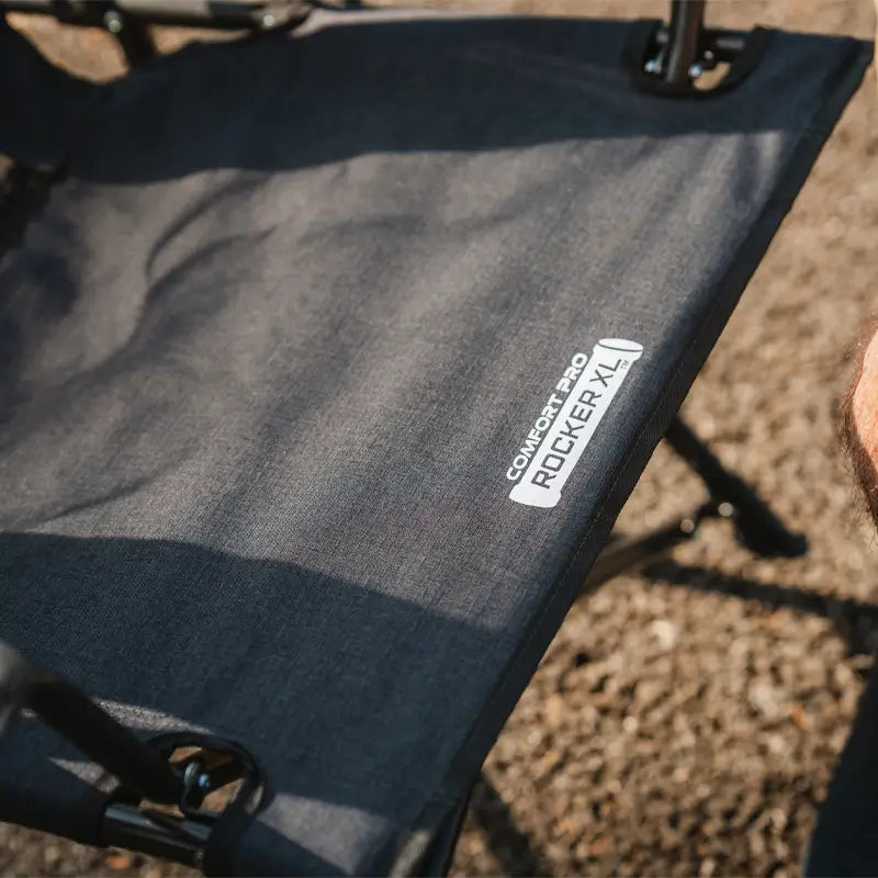 Premium All-Weather Comfort Pro Rocker XL - Choice 107 - Patented Spring-Action Rocking Chair for Camping Detail