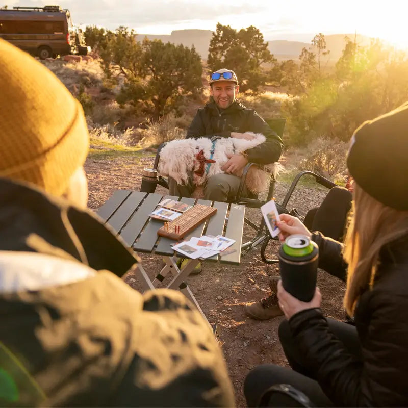 Multi-Functional Cook Compact Camp Table 20 - Choice 513 - Portable Camping Table with Heat-Resistant Countertop Detail