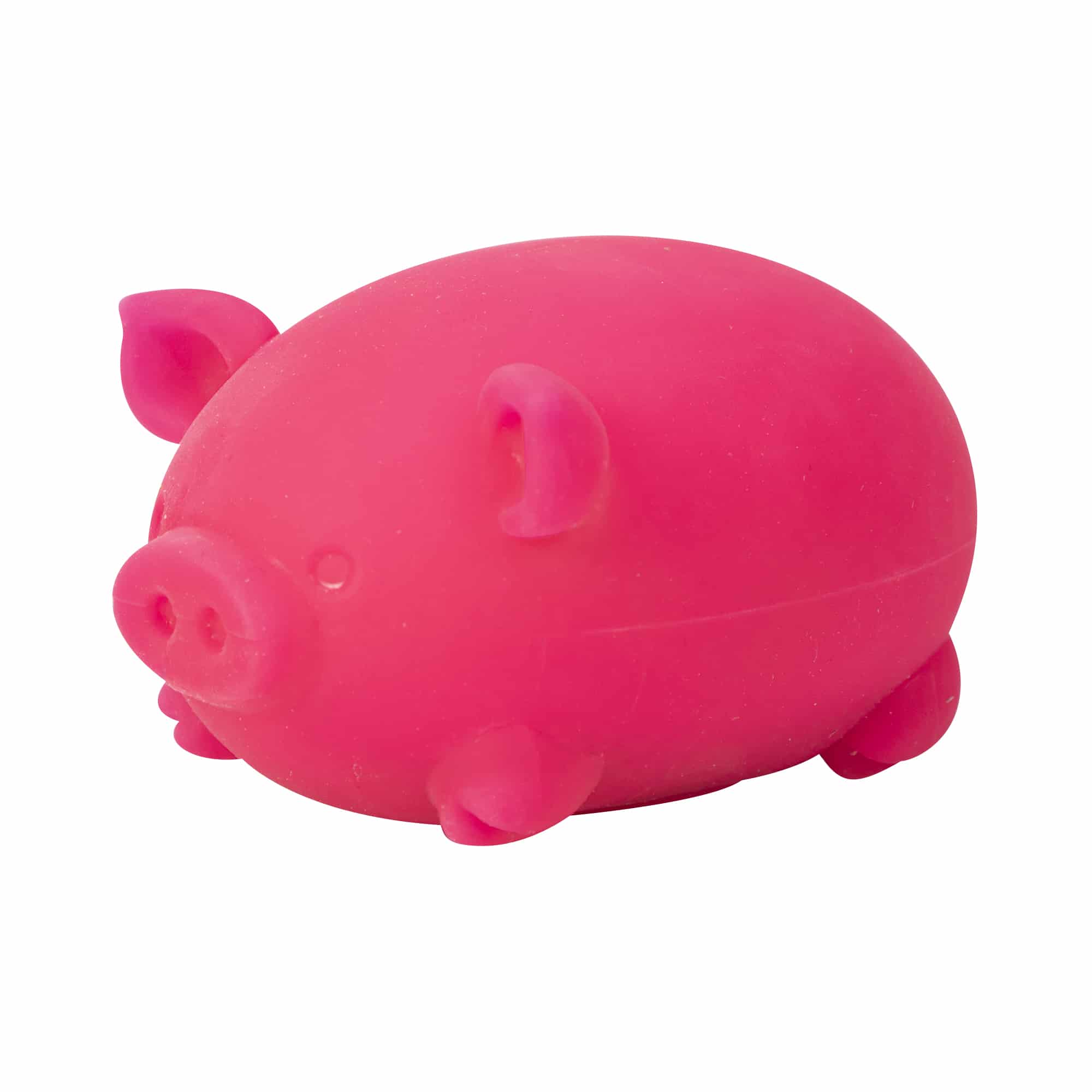 Purrfectly Squishy NeeDoh Dig’ It Pig | Select Velvet Canopy - Collectible Shaggy Monster Squishable Toy Detail