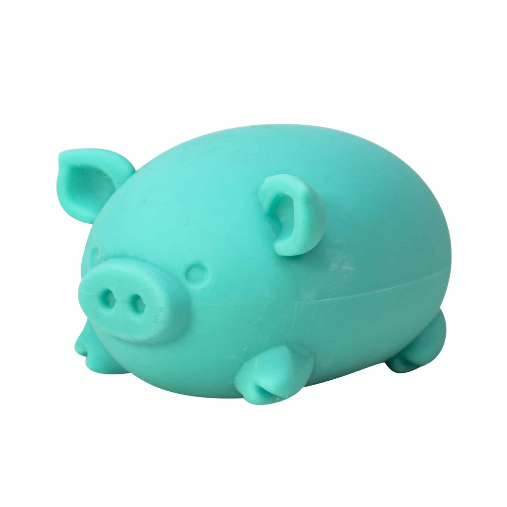 Purrfectly Squishy NeeDoh Dig’ It Pig | Select Velvet Canopy - Collectible Shaggy Monster Squishable Toy Detail