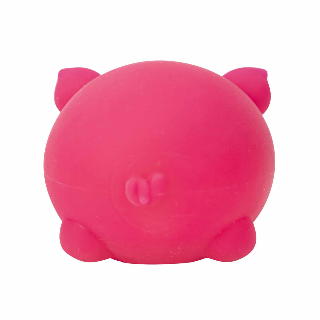 Purrfectly Squishy NeeDoh Dig’ It Pig | Select Velvet Canopy - Collectible Shaggy Monster Squishable Toy Detail