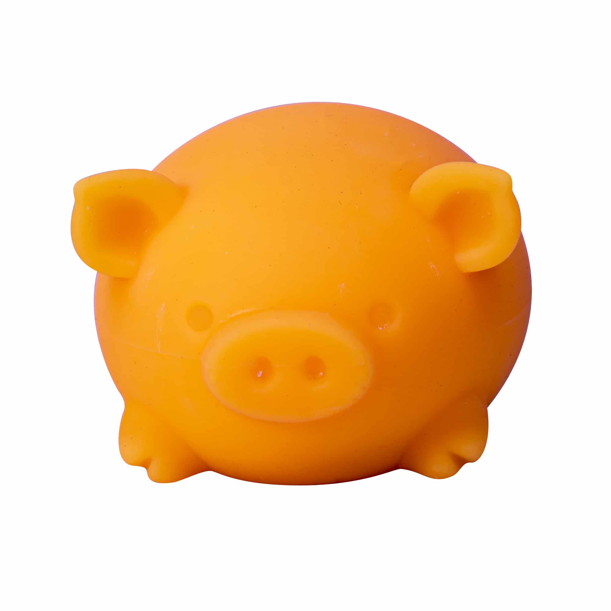 Purrfectly Squishy NeeDoh Dig’ It Pig | Select Velvet Canopy - Collectible Shaggy Monster Squishable Toy Detail