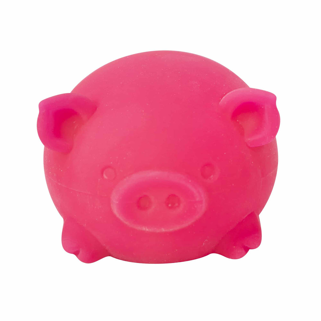 Purrfectly Squishy NeeDoh Dig’ It Pig | Select Velvet Canopy - Collectible Shaggy Monster Squishable Toy Detail