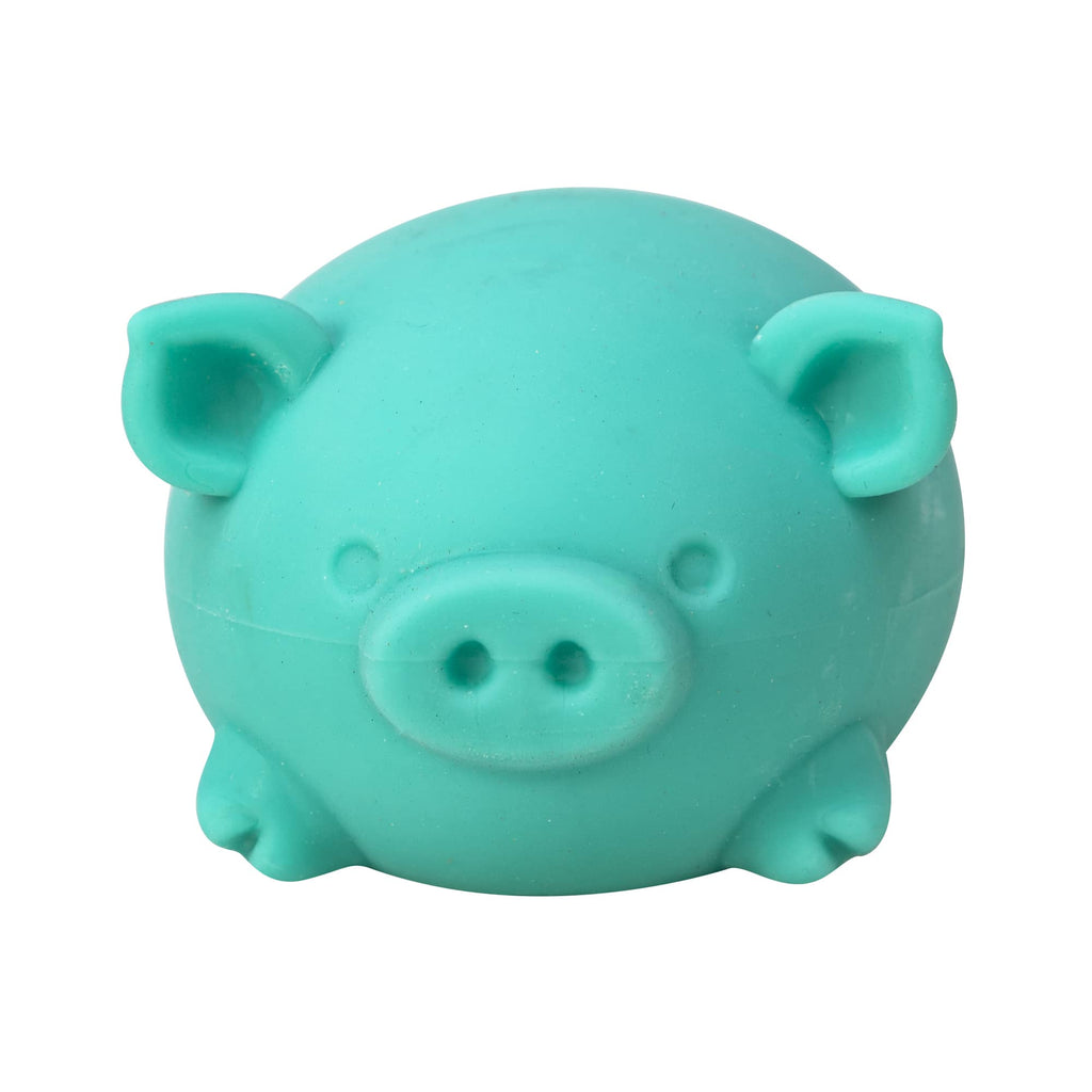 Purrfectly Squishy NeeDoh Dig’ It Pig | Select Velvet Canopy - Collectible Shaggy Monster Squishable Toy Detail
