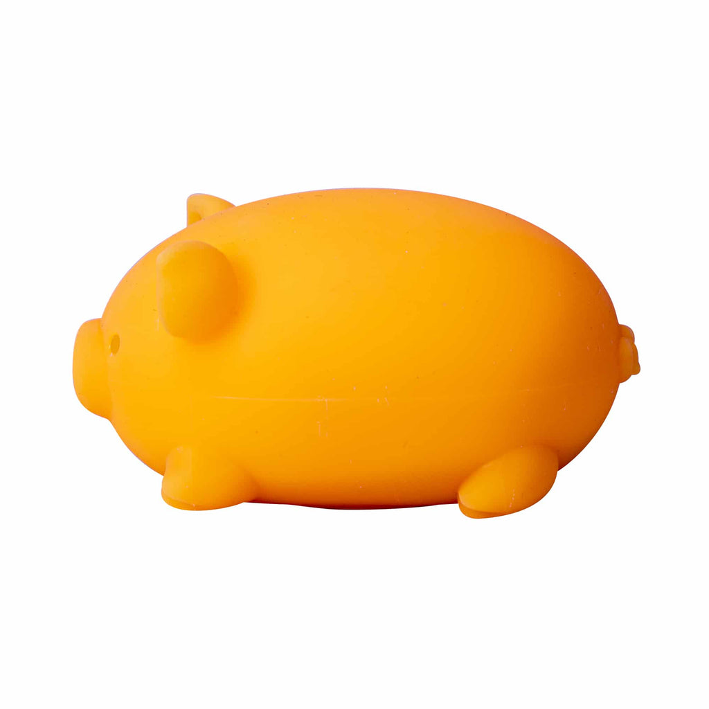 Purrfectly Squishy NeeDoh Dig’ It Pig | Select Velvet Canopy - Collectible Shaggy Monster Squishable Toy Detail
