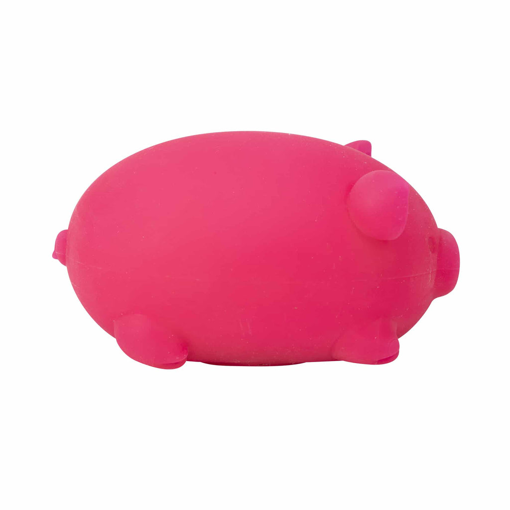 Purrfectly Squishy NeeDoh Dig’ It Pig | Select Velvet Canopy - Collectible Shaggy Monster Squishable Toy Detail