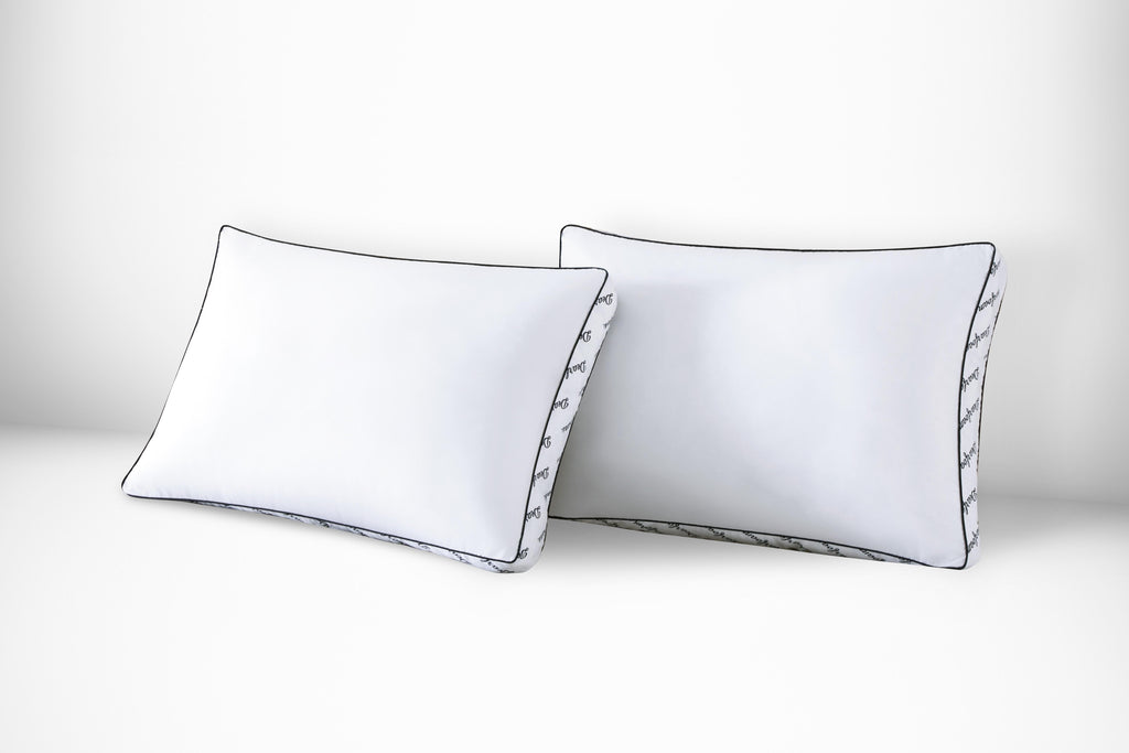 Orthopedic Support Cozy Gusseted Bed Pillow Standard, White - Hotel Quality Plush Sleeping Pillows - Default Title