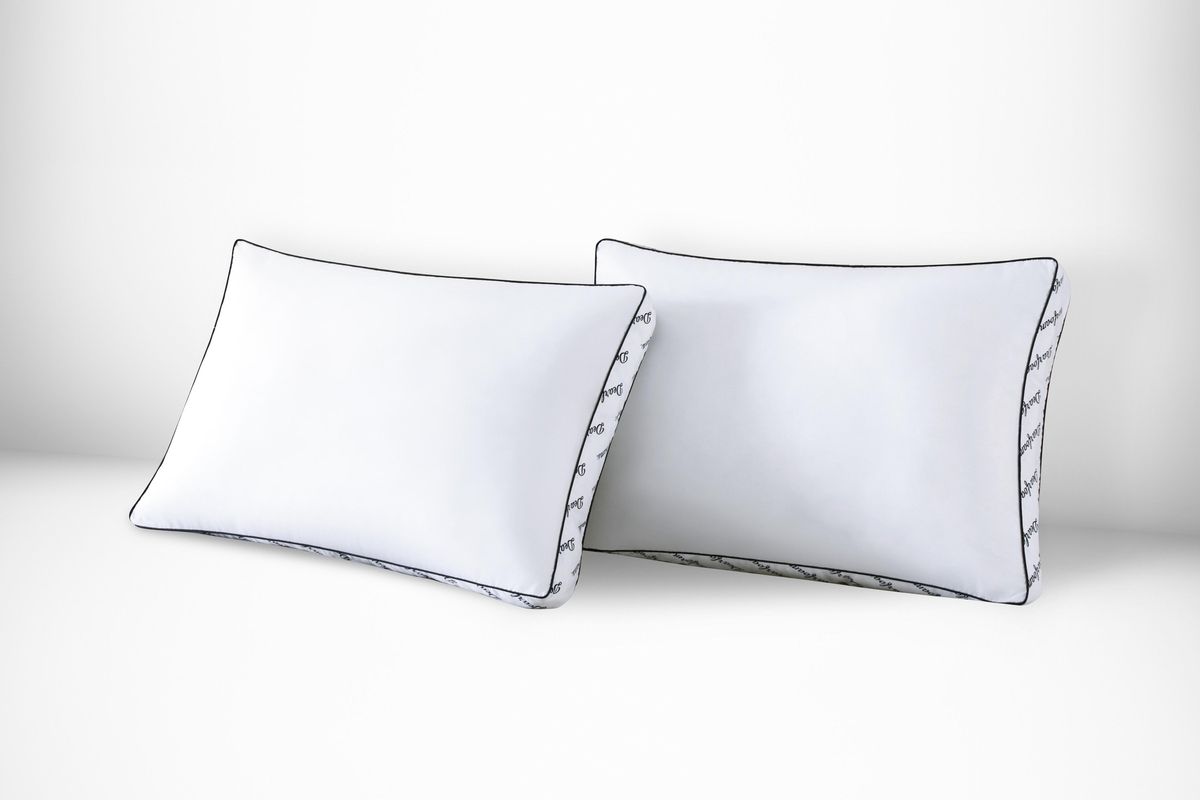 Orthopedic Support Cozy Gusseted Bed Pillow Standard, White - Hotel Quality Plush Sleeping Pillows - Default Title
