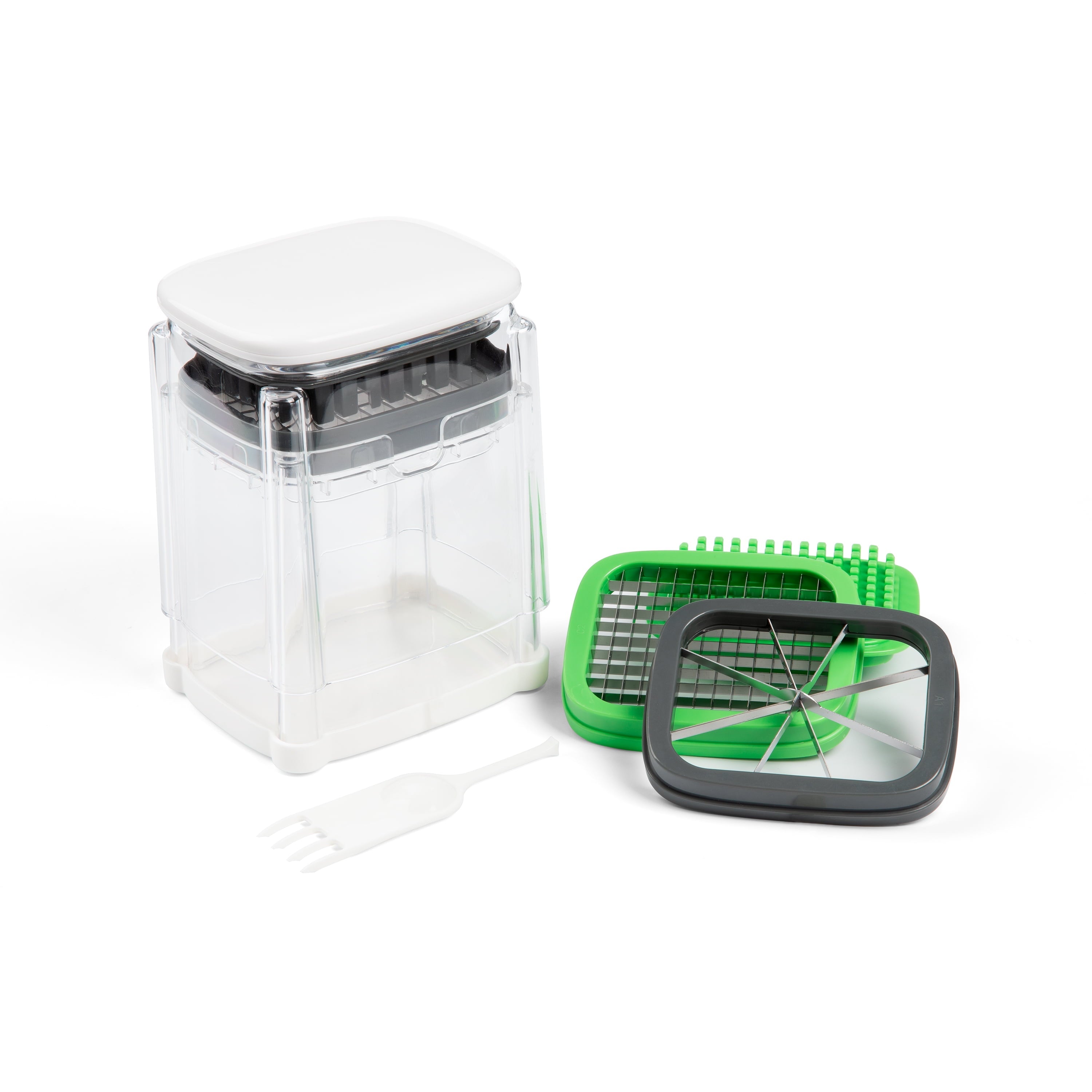 Premium Kitchen 3-in-1 Deluxe French Fry Cutter - Multi-Functional Manual Food Chopper & Slicer - Default Title