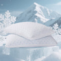Fluffy Shredded 2-Pack Adjustable Cooling Bed Pillows, Shredded Memory Foam Pillows Set of 2, Standard Queen, Dual Sides - Hotel Quality Plush Sleeping Pillows - Default Title