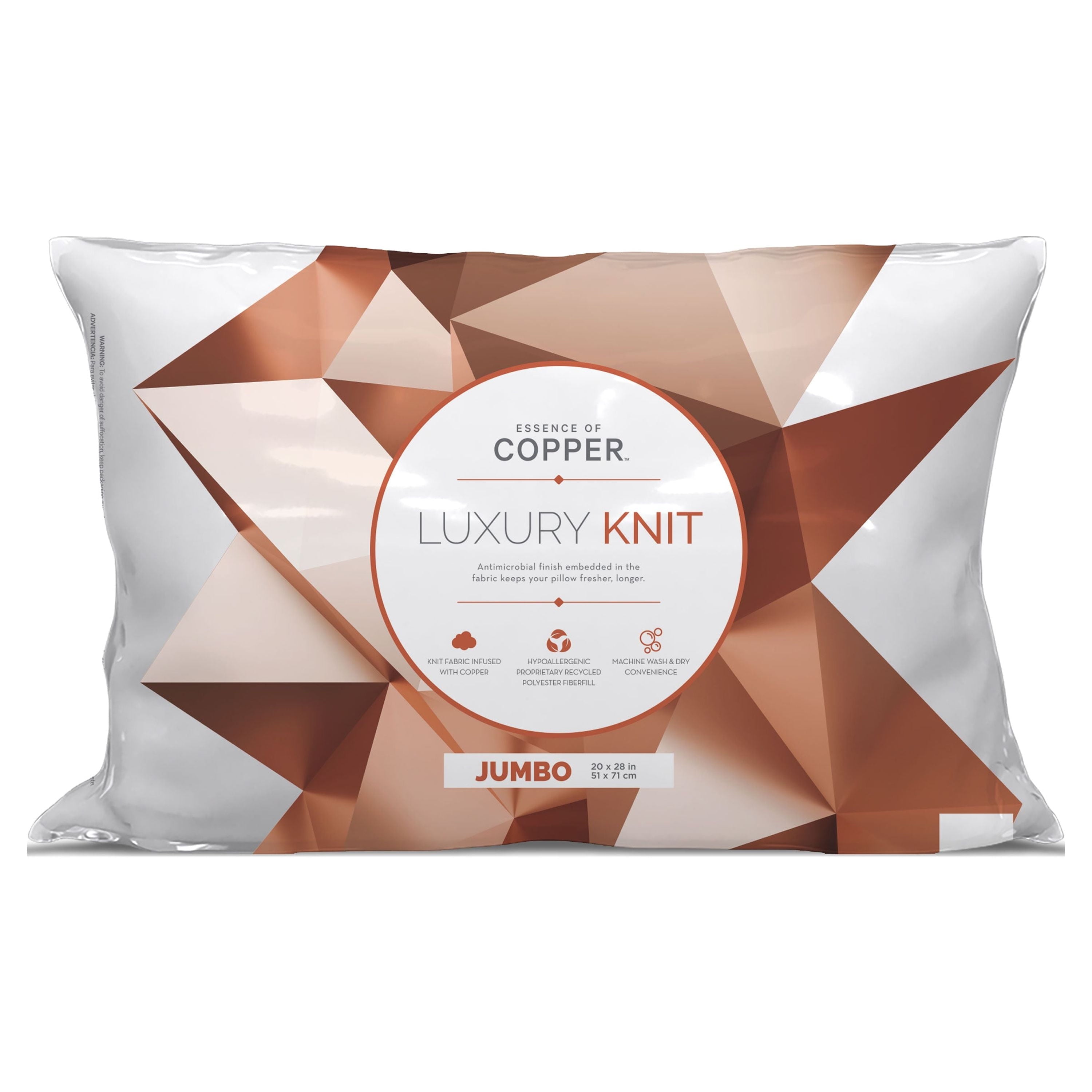 Hotel Collection Luxury Knit Bed Pillow 2 Pack, Standard/Queen, Polyester - Hotel Quality Plush Sleeping Pillows - Default Title