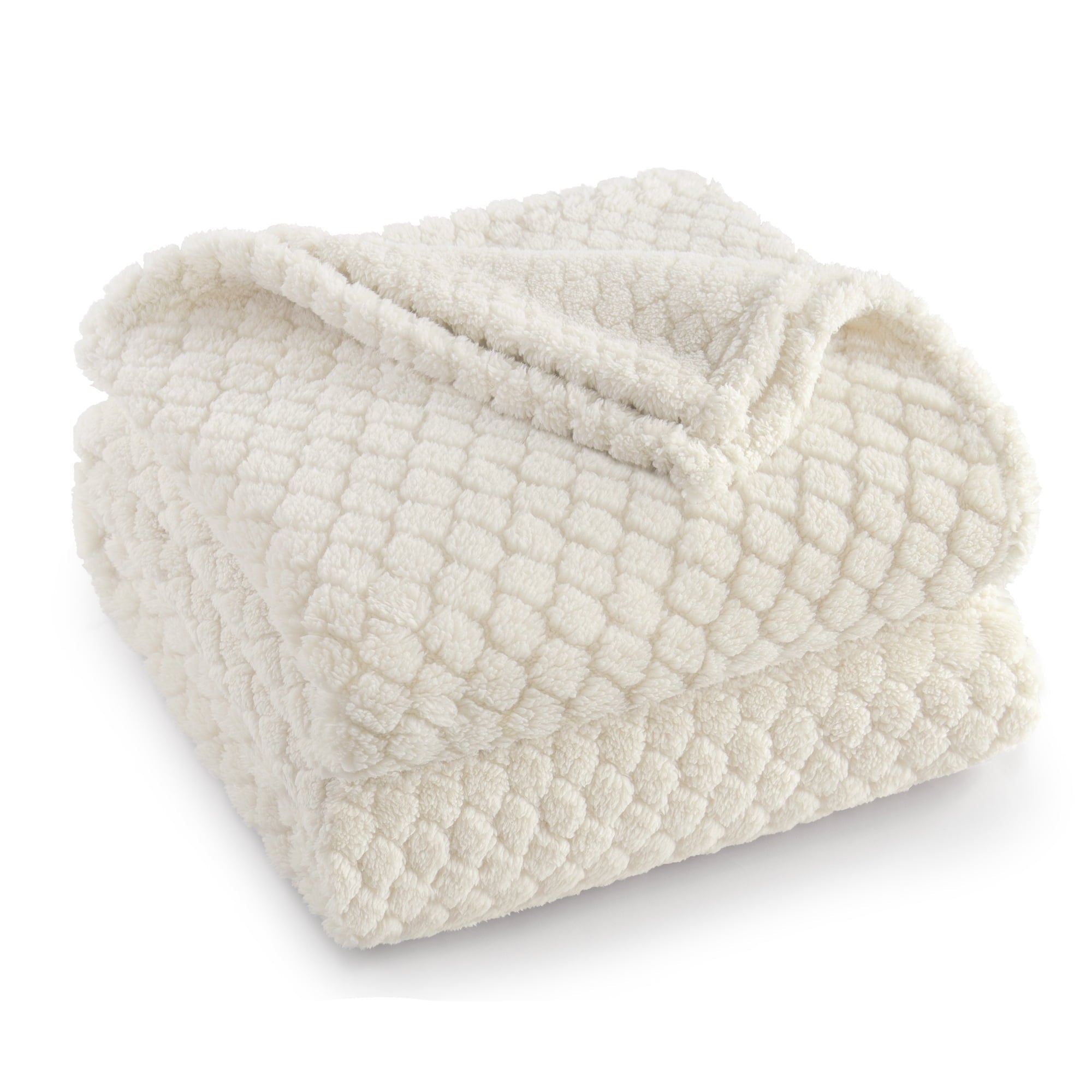 Cozy Fleece Fleece Throw Blanket for Couch, Super Soft Jacquard Bed Blanket, Lightweight Fuzzy Warm for All Seasons, 50x60 Inches... - Lightweight Plush Warm Blanket for All Seasons - Default Title