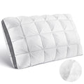Orthopedic Support Hotel Cervical Pillow for Sleeping – Ergonomic Contour Neck Support Bed Pillow, Fluffy and Supportive for Side, Back ... - Ergonomic Memory Foam Pillow for Neck Pain Support - Default Title