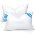 Fluffy Shredded Pillows and Bed Pillows Queen Size for Sleeping,With 2 Set of Soft Cotton Cover- Pack of 2 - Orthopedic Shredded Foam Bed Pillow Set - Default Title
