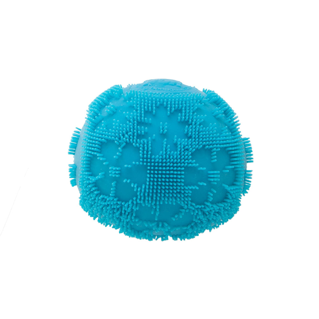 Ultra-Soothing Touch NeeDoh Fuzz Ball Flower Power | Signature Elm Point - Spiky Textured Groovy Glob for Sensory Therapy Detail