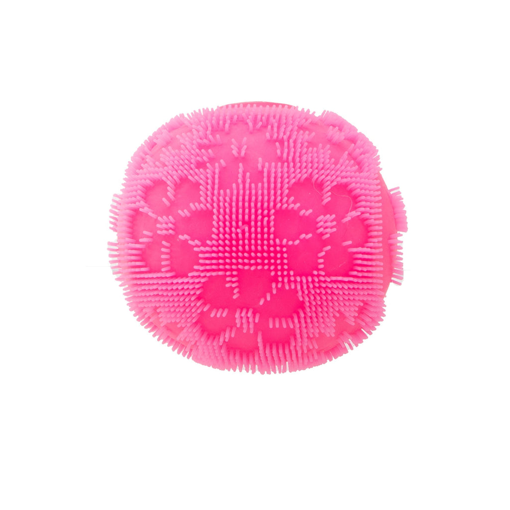 Ultra-Soothing Touch NeeDoh Fuzz Ball Flower Power | Signature Elm Point - Spiky Textured Groovy Glob for Sensory Therapy Detail