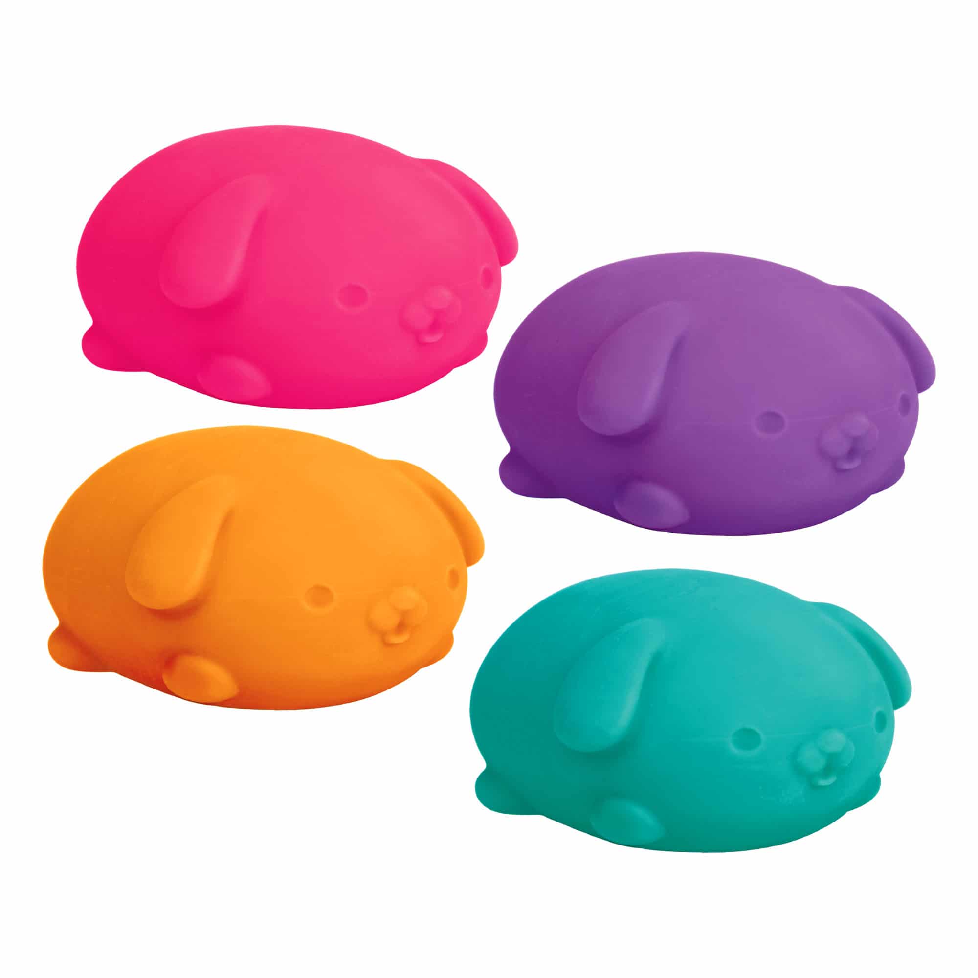 Animal-Shaped NeeDoh Funky Pup | Collection Canyon Shore - Collectible Shaggy Monster Squishable Toy - Surprise Me! (Random Color)