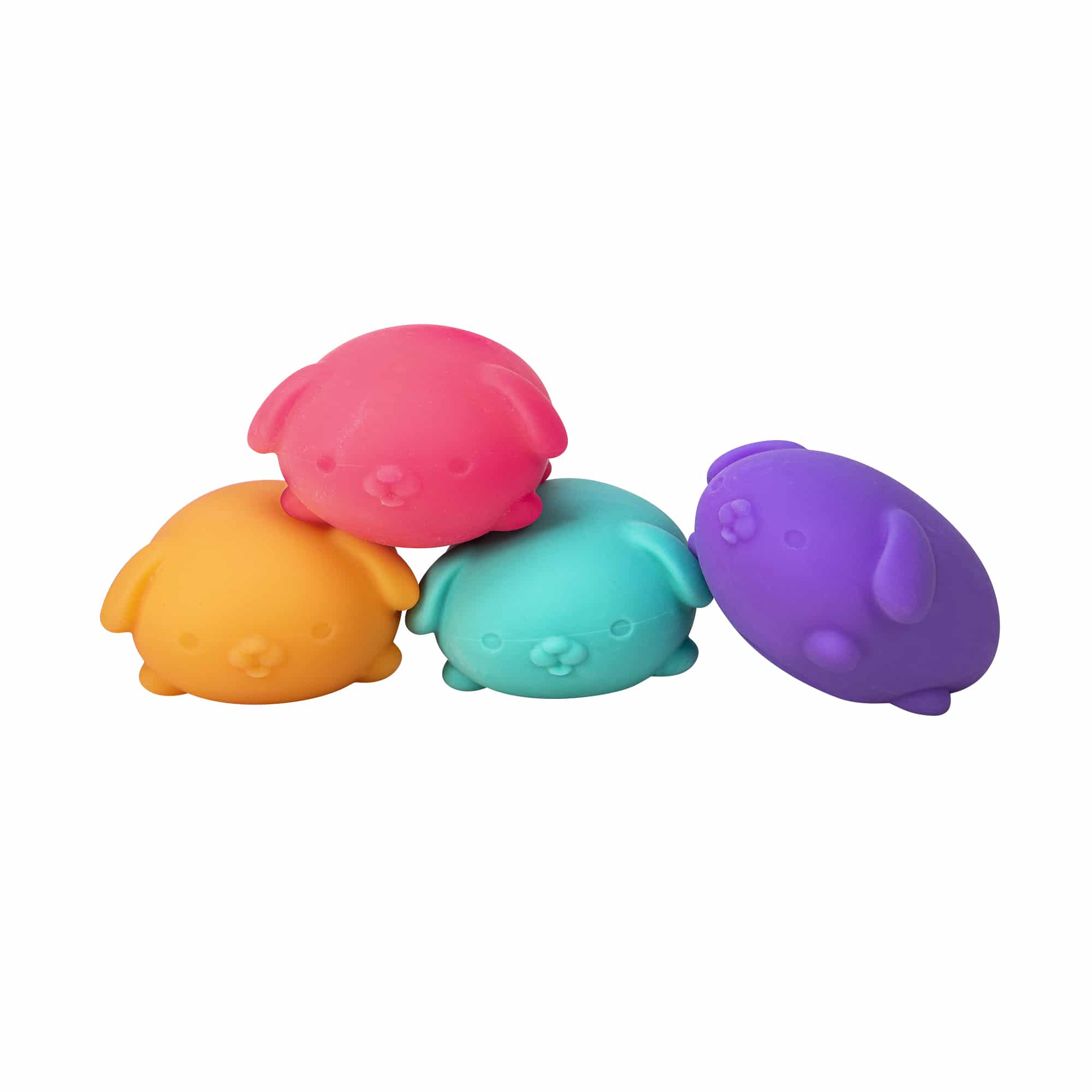 Animal-Shaped NeeDoh Funky Pup | Collection Canyon Shore - Collectible Shaggy Monster Squishable Toy Detail