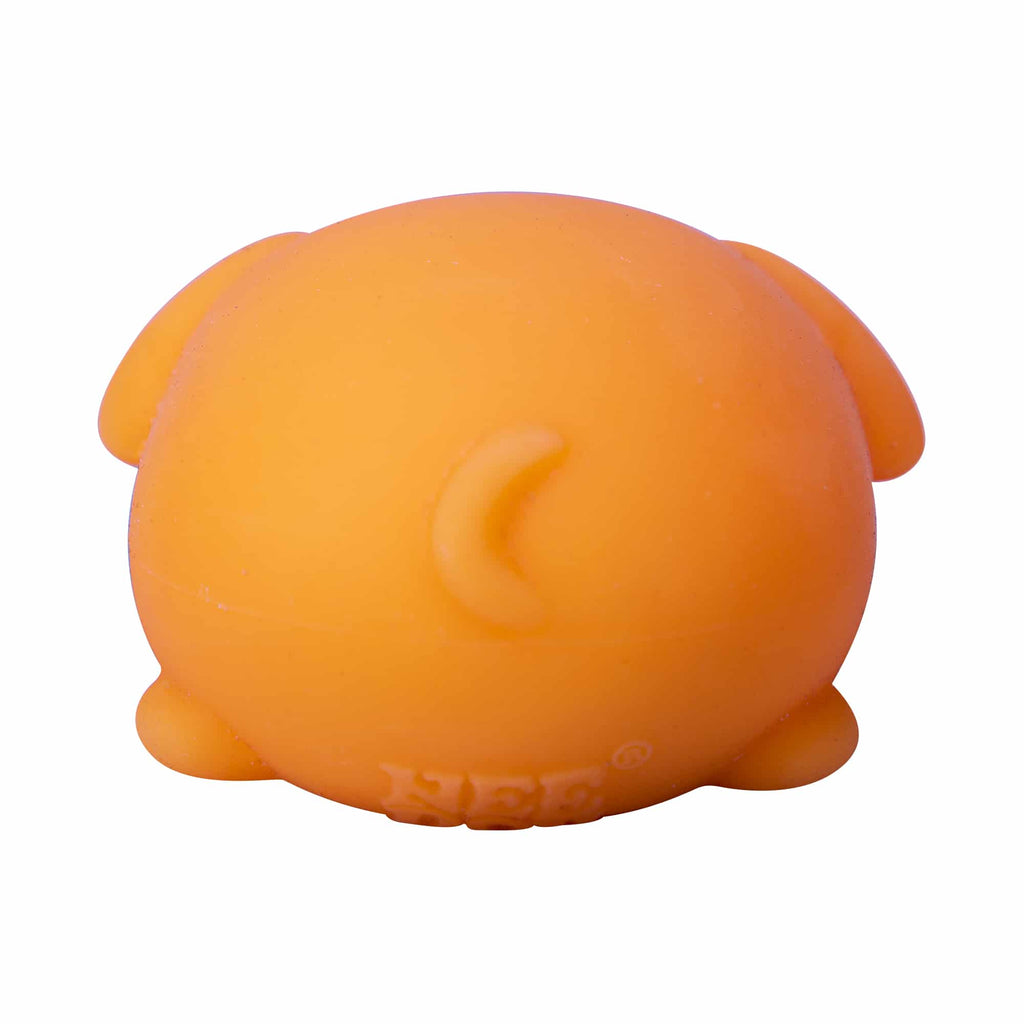 Animal-Shaped NeeDoh Funky Pup | Collection Canyon Shore - Collectible Shaggy Monster Squishable Toy Detail