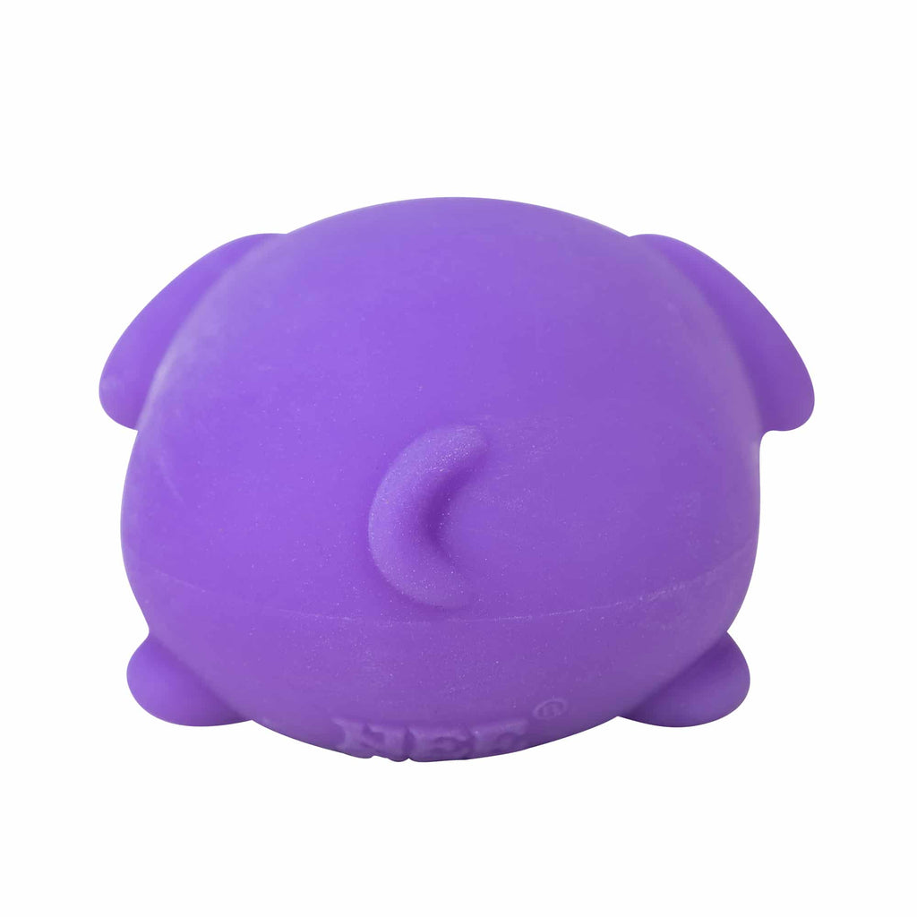 Animal-Shaped NeeDoh Funky Pup | Collection Canyon Shore - Collectible Shaggy Monster Squishable Toy Detail