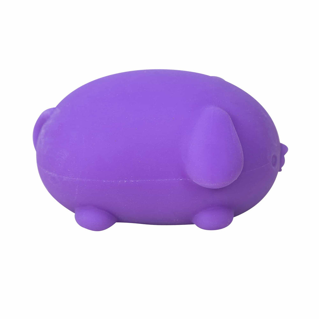Animal-Shaped NeeDoh Funky Pup | Collection Canyon Shore - Collectible Shaggy Monster Squishable Toy Detail