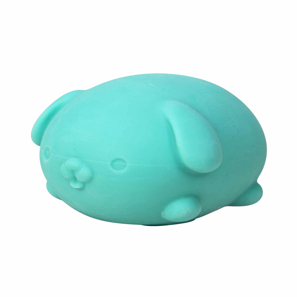 Animal-Shaped NeeDoh Funky Pup | Collection Canyon Shore - Collectible Shaggy Monster Squishable Toy Detail