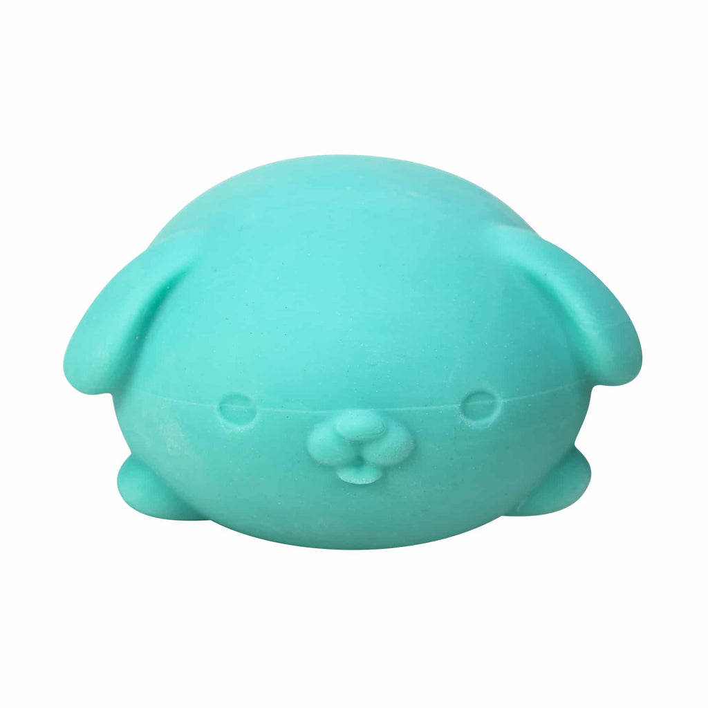 Animal-Shaped NeeDoh Funky Pup | Collection Canyon Shore - Collectible Shaggy Monster Squishable Toy Detail