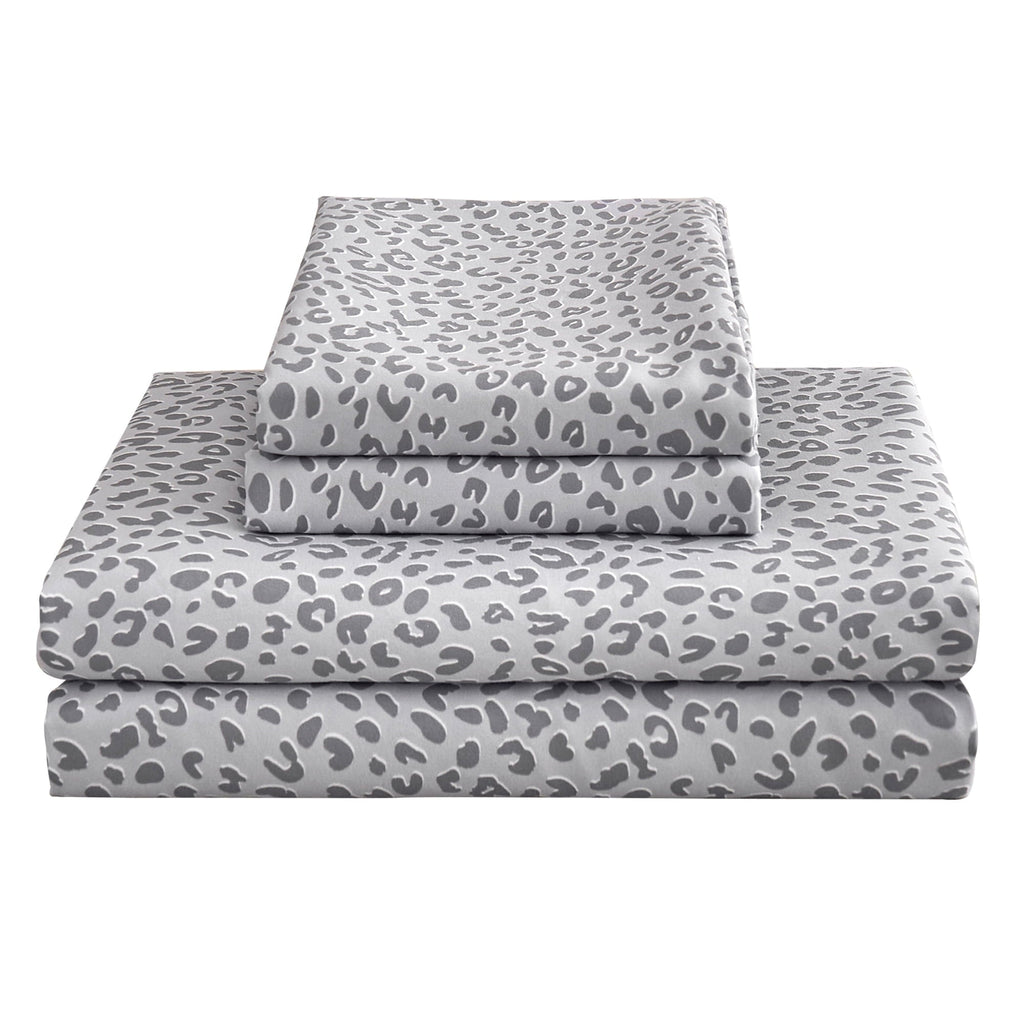 Breathable Luxury Floral King Sheets, Soft Breathable Microfiber Printed Bed Sheet Set, Deep Pocket Non-Slip Fitted Sheet Included - Cooling Hotel Quality Bedding Sheets and Pillowcases - Default Title