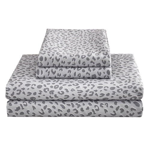 Breathable Luxury Floral King Sheets, Soft Breathable Microfiber Printed Bed Sheet Set, Deep Pocket Non-Slip Fitted Sheet Included - Cooling Hotel Quality Bedding Sheets and Pillowcases - Default Title